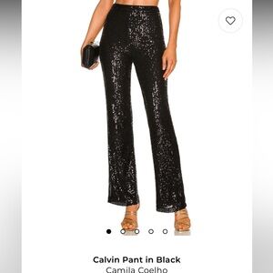Camila Coelho Calvin Pants in Black